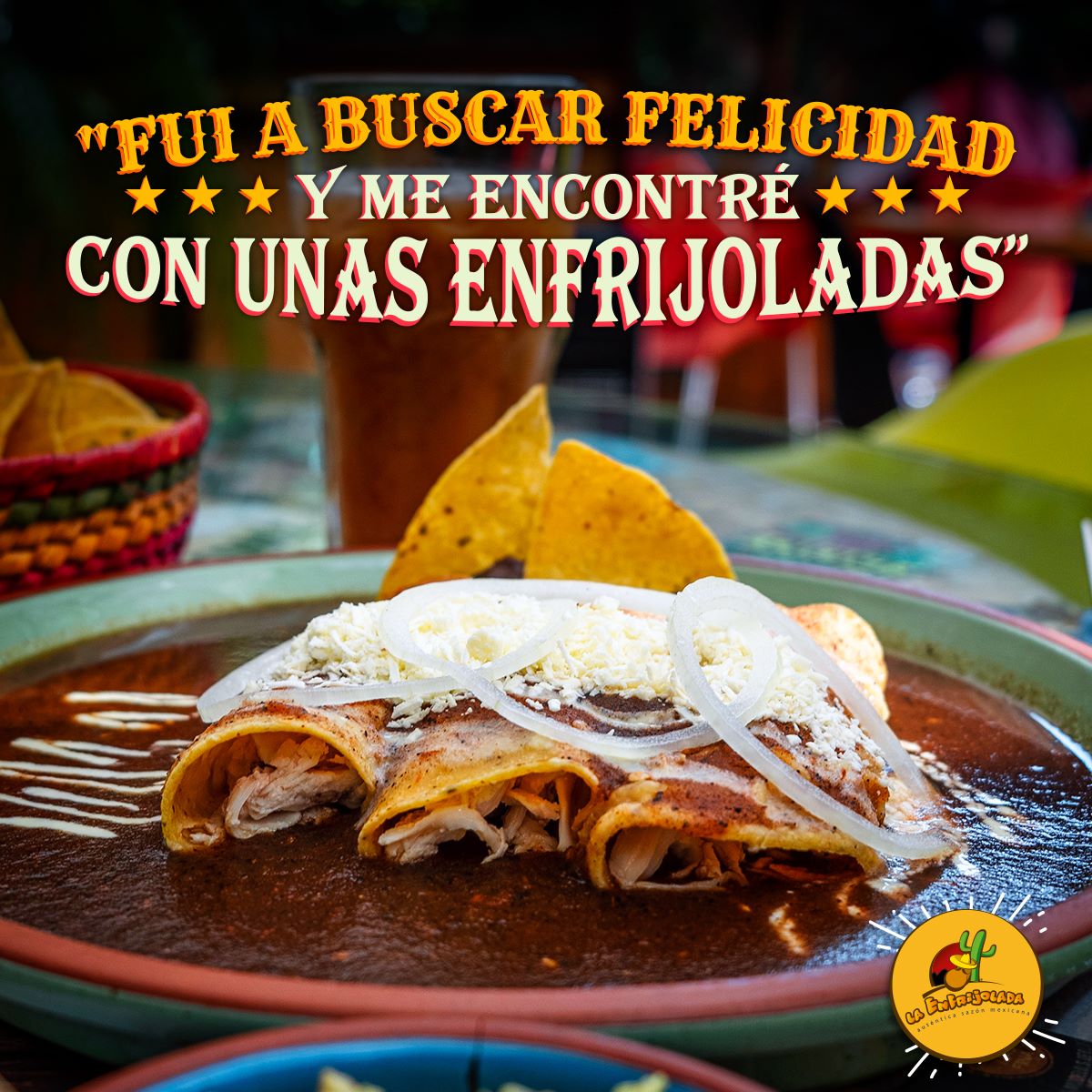Que es una enfrijolada